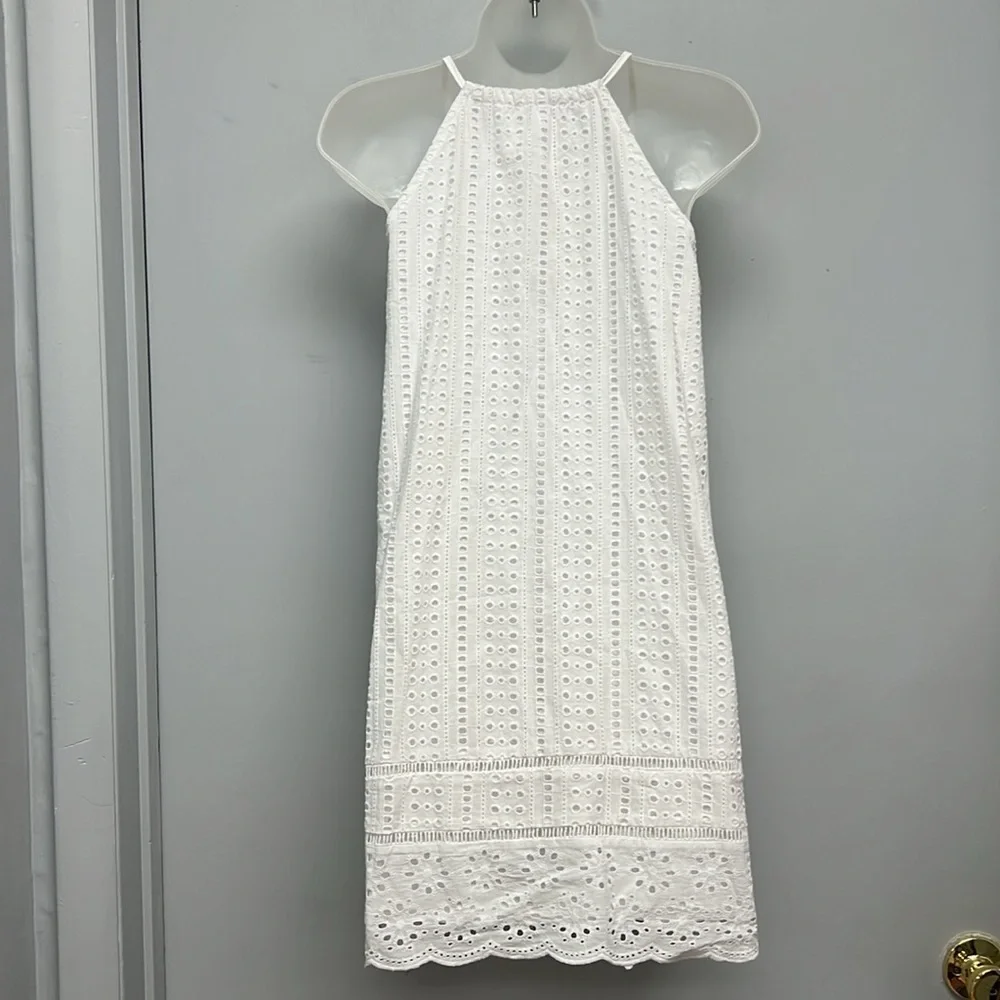 NWT Jade Melody Tam White Eyelet Dress XS